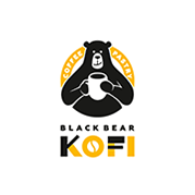 Logotip Black Bear Cofi